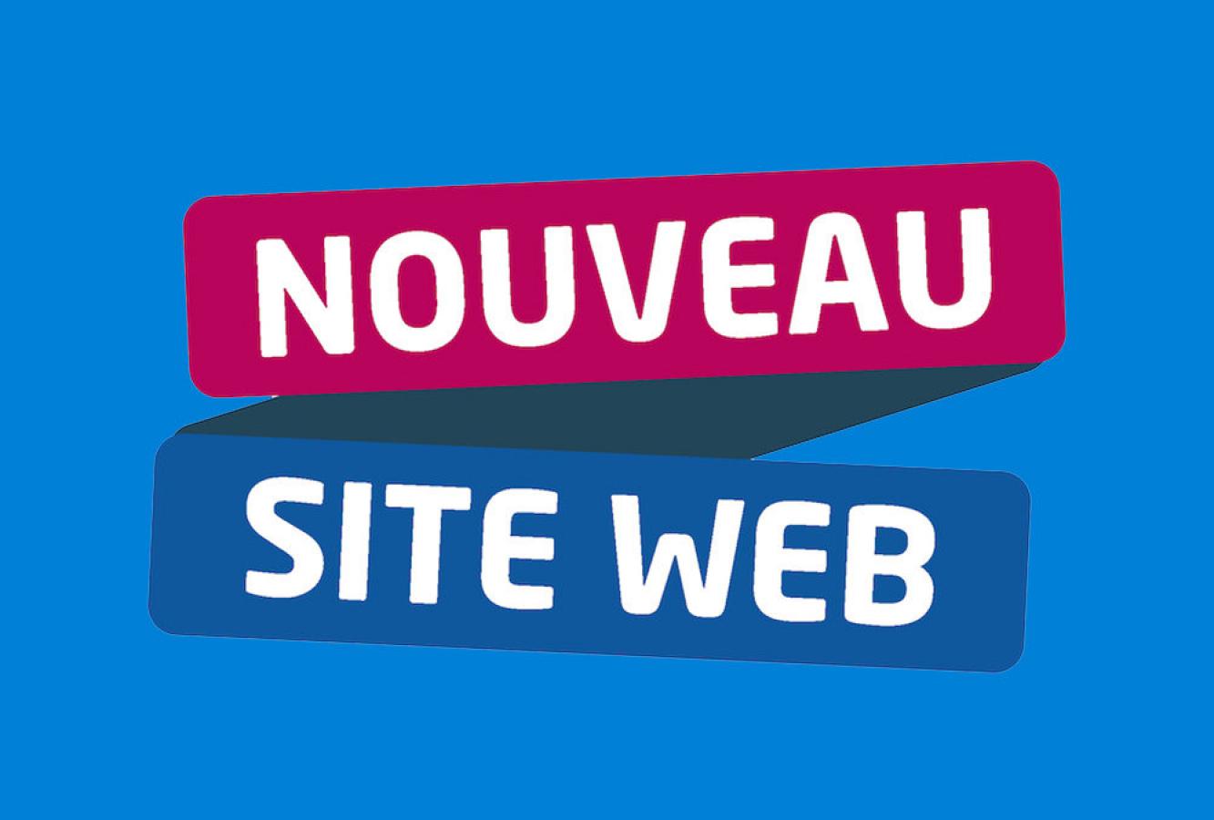 Nouveau site web